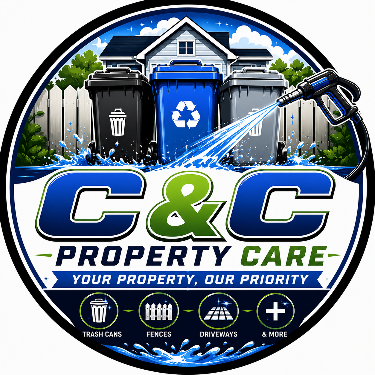 C&C Property Care logo